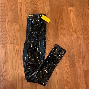 Brand new, Never worn vinyl pants